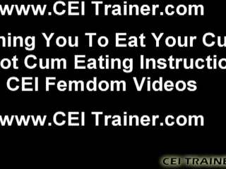 Eat up all Your Cum for Me CEI, Free Pleasure HD Porn 25